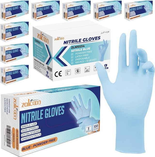 Nitrile gloves 10 Pack x 100